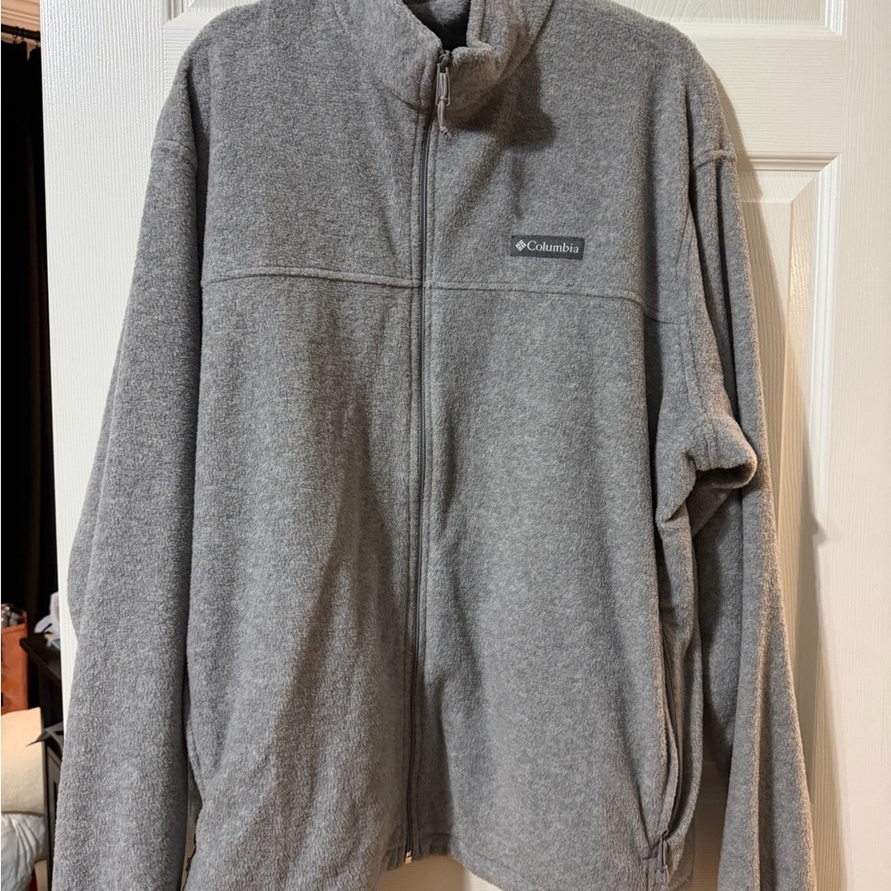 Columbia Men's Heather Gray Full-Zip Jacket